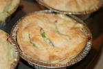 chicken pot pie at garlic goodness growing natural garlic, seasonal vegetables and raising sustainable highland beef in red deer county ab